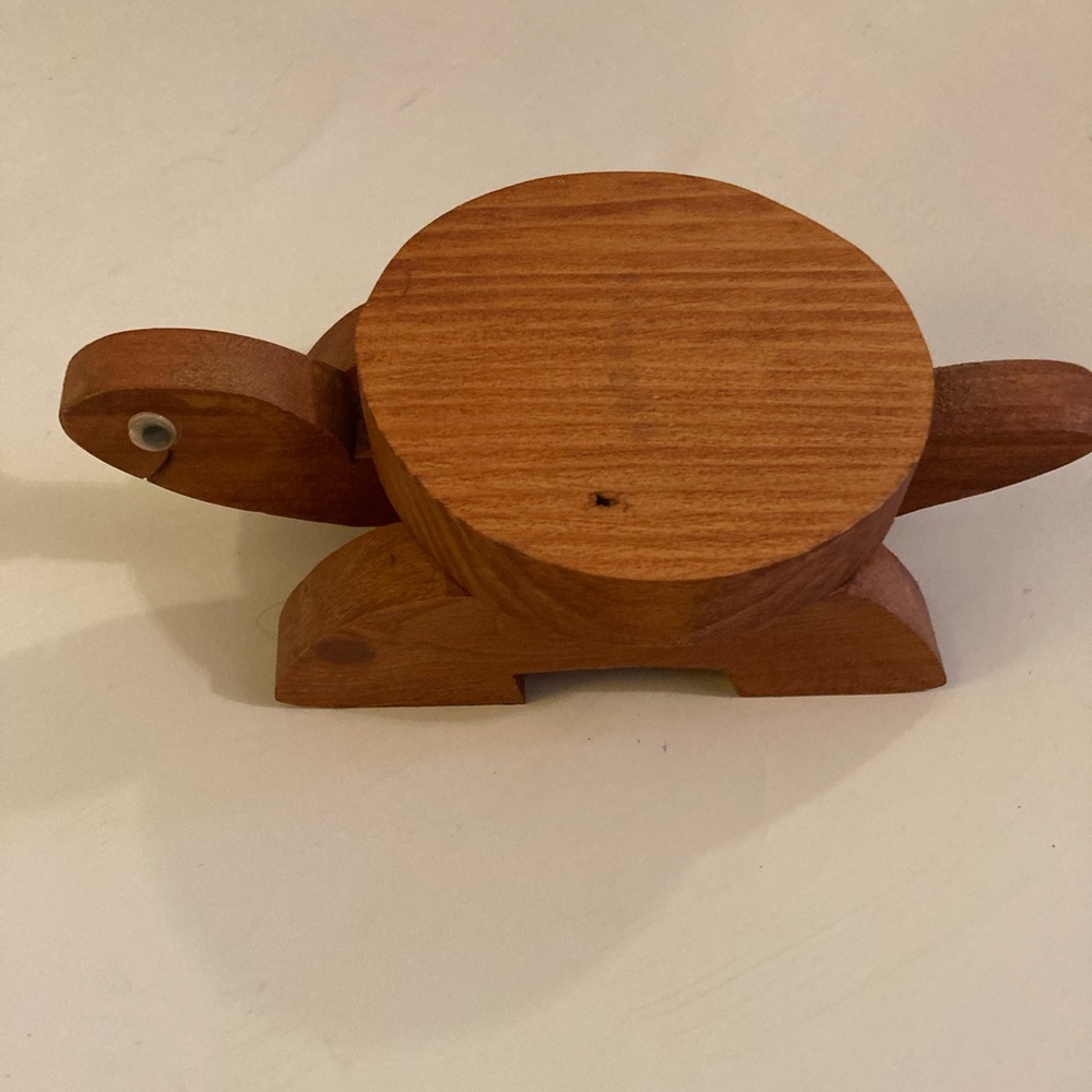 Wooden turtle